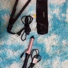 SALONIA ストレートアイロン・TESCOM カールアイロン