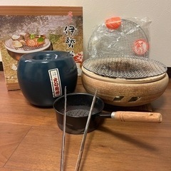 【取説付き】卓上水コンロのセット
