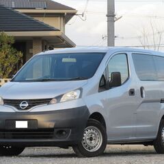 【車検取得後お渡し】2列シート・5人乗り・NV200バネットバン...