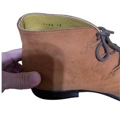 HANTS&hants チャッカブーツ 25.0㌢ ハイカットシューズ　スエード　の画像