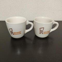 【マグカップ譲ります】ミスタードーナツ白2セット