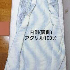 【💫】モリリン 夜着(よぎ)風毛布🌃一晩のみ使用の中古美品🌟12/26(火)迄のお取引の画像