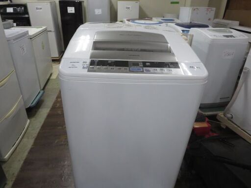 大容量！日立インバーター洗濯機9キロ　2015年製　BW-90TVE2