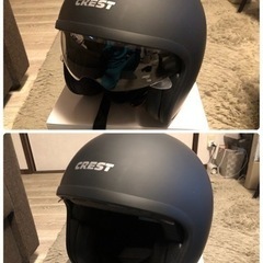 バイクヘルメット マッドブラック 中華