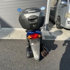 スズキ アドレスV125G 書類　鍵あり　シート張り替え　バッテリー新品　通勤　通学　エンジン始動参考動画あり　奈良県　広陵町の画像