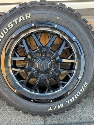ハイエース  17インチ オフロードタイヤ