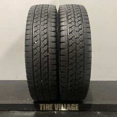 BS BRIDGESTONE BLIZZAK VL1 195/80R15 107/105L LT 15インチ スタッドレス 2本 21年製 バリ溝 ハイエース キャラバン等　(MTA571)クレジットカード QRコード決済可能