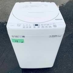 13番 SHARP✨洗濯機✨ES-G60TC-W‼️