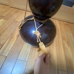 木製のひょうたんの画像