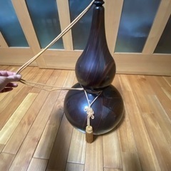 木製のひょうたんの画像
