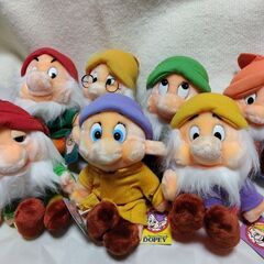 【中古】ぬいぐるみ 7人のこびと