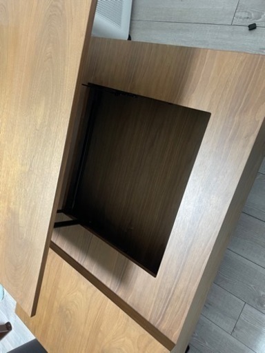 【美品】LOWYA ローデスク リフトアップ式 天板昇降式 机
