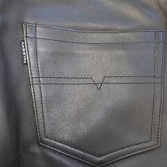 （値下げしました）KADOYA K’ｓレザーパンツ ブーツカット 表記32 カドヤの画像