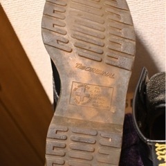 Dr.Martens ドクターマーチン 8ホール 黒 ブラック 24cm UKの画像