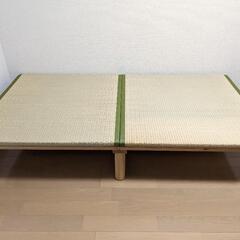 【畳屋こうひん/マレ】シングル 天然い草畳、檜すのこベッド　★和...