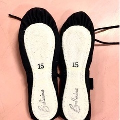 至急❗️黒 子供 バレエシューズ　新品✨の画像