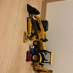 工事現場の車セット　の画像