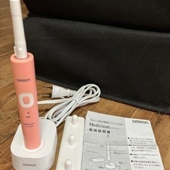 【値下げ】オムロン　音波式電動歯ブラシ　