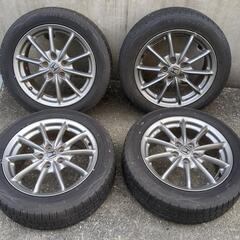 【終了】RB1オデッセイ　ホイール　スタッドレス付　流用等　引き...