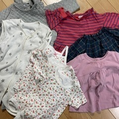 女の子　80サイズ　服　下着　秋冬春