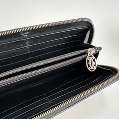 【正規品✴︎超美品】Cartier カルティエ ハッピーバースデイ エナメル長財布 男女兼用の画像