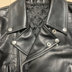 ライダース　オーダーメイド　本革の画像