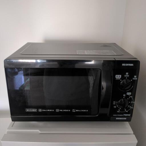 アイリスオーヤマ【フラットテーブル】電子レンジ 16年製 60Hz IMB-F183-6
