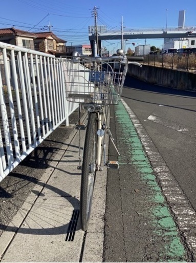 【中古自転車】26インチ(パールホワイトメタリック) 内装5段