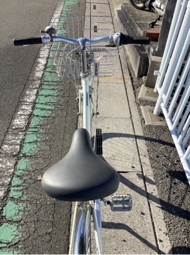 【中古自転車】26インチ(パールホワイトメタリック) 内装5段