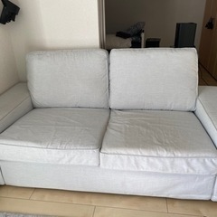 IKEA ソファー　シーヴィク　ライトグレー　2.3人掛け　