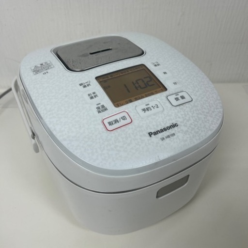 【引取】panasonic IHジャー炊飯器 SR-HB109 2020年製