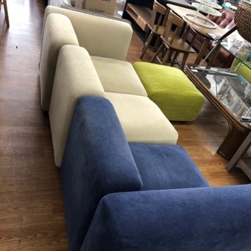 無印良品　MUJI ユニットソファー　オットマン付　売ります！