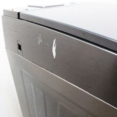 京都市内方面配達設置無料 良品 おしゃれブラックカラー 8.0kg 洗濯機 LS02の画像