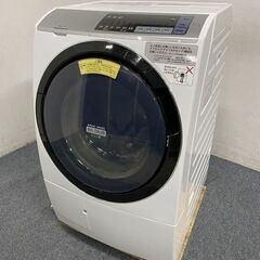 日立/HITACHI ドラム式洗濯機 BD-SV110BL 洗濯11.0kg/乾燥6.0kg/ヒートリサイクル ビッグドラム 2018年製 中古家電 店頭引取歓迎 R7825