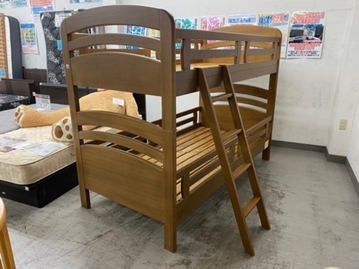 【愛品館 江戸川店 2段ベッド】光製作所 木製 2段ベッド ID:153-018822-007