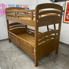 【愛品館 江戸川店 2段ベッド】光製作所 木製 2段ベッド ID:153-018822-007の画像