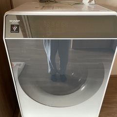 【メルカリで売れました】SHARPドラム式洗濯乾燥機　2018年...