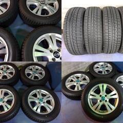 冬 ノート 15インチ【富山】ニッサン仕様 E13 新型ノート 日産 BS 冬 ブリヂストン 185/65R15 スタッドレス 中古4本 車検対応 ニッサン ET50 +50の画像
