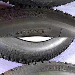 冬 ノート 15インチ【富山】ニッサン仕様 E13 新型ノート 日産 BS 冬 ブリヂストン 185/65R15 スタッドレス 中古4本 車検対応 ニッサン ET50 +50の画像