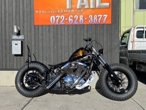 ★90万円！バルカン400 フルカスタム！車検2年付　カワサキ　バルカン400クラシック　VN400A セル1 実働車　新品部品多数！