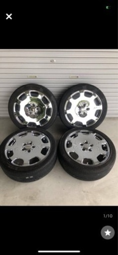 コスミック ヴェネルディ エレボラーニ CL-211 Chromeのタイヤホイール4本セット