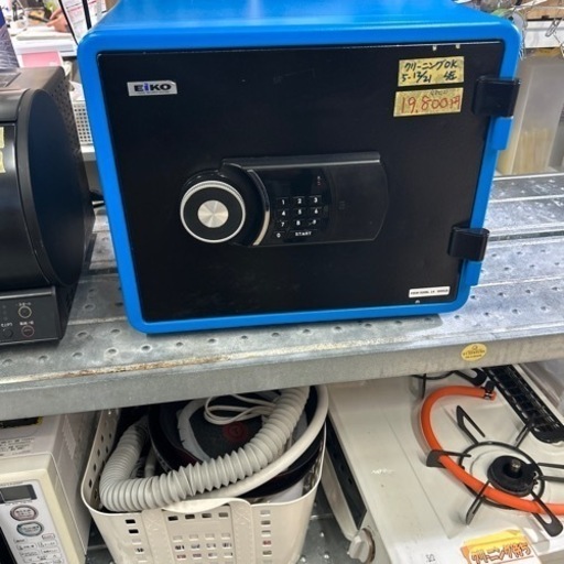 トヨスチール FN平デスク インワゴン付 カギ有 中古
