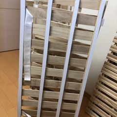 シングル　布団すのこ×２の画像
