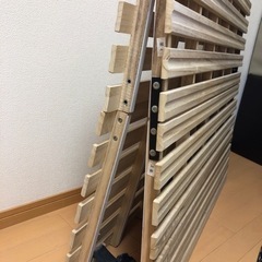 シングル　布団すのこ×２の画像