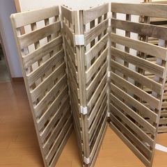 シングル　布団すのこ×２の画像