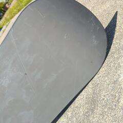 □スノーボード板　メンズ　グレー×ブラックの画像
