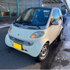【ご成約】乗って帰れます❗️車検7年5月❗️スタッドレス装着❗️メルセデスベンツ スマートクーぺ❗️ガラスルーフ❗️軽自動車の画像