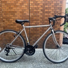 grandir グランディール ロードバイク ドロップハンドル ABUS付き 空気