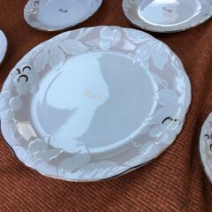 御縁【未使用品6点】KURIYAMA パーティーセット クリヤマ 大皿 中皿 陶磁器食器 の画像