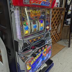 パチスロ実機 アクロス クランキーコレクション コイン不要機 ID：126-012590-007の画像